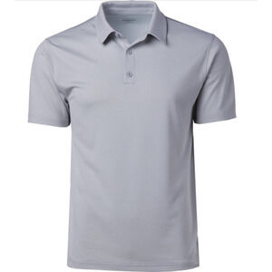 BCG Men's Golf Melange Polo Shirt Gray, 2X-Large - Mens Golf Shirts